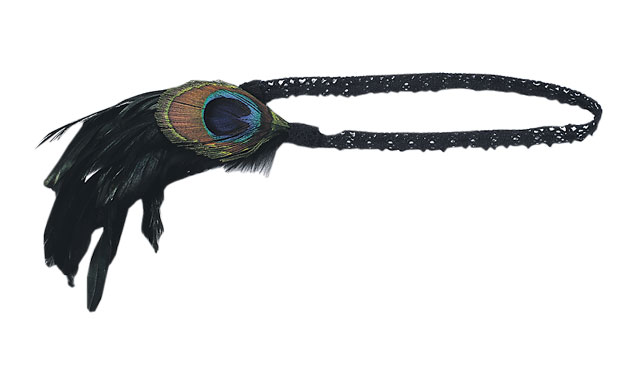 Six of the best hairbands: Tribal feather 