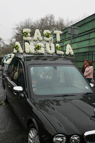 Jade Goody Funeral: Jade Goody's Funeral, London, Britain - 04 Apr 2009