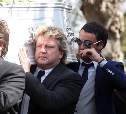 Jade Goody Funeral: Funeral Service Held For Television Celebrity Jade Goody