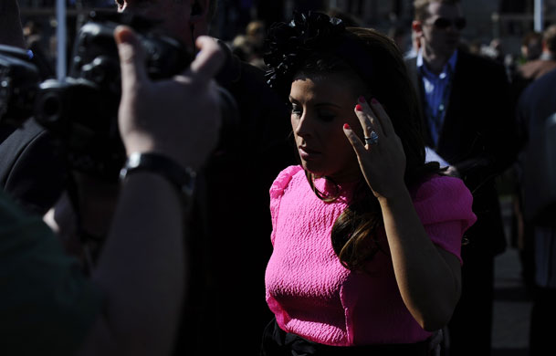 Grand National: Coleen Rooney