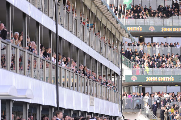 Grand National: Packed hospitality boxes