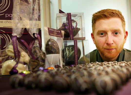 Chocolate tasting: Paul A Young chocolates