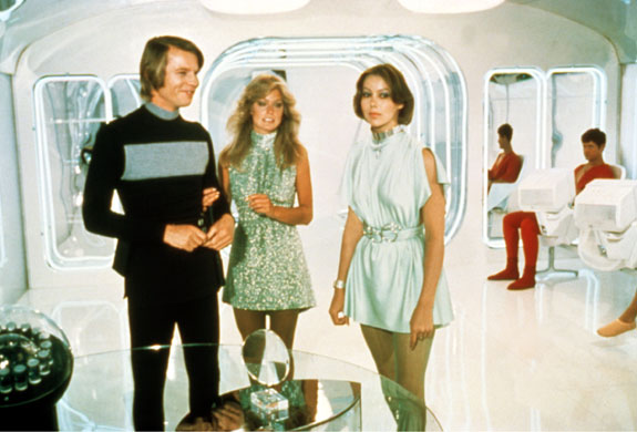 Farrah Fawcett: Michael York, Farrah Fawcett and Jenny Agutter in Logan's Run