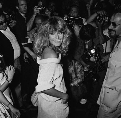 Farrah Fawcett: Farrah Fawcett at Cannes in 1978
