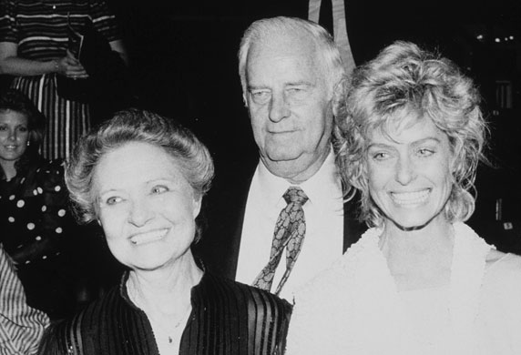 Farrah Fawcett: Farrah Fawcett and Parents - 1983