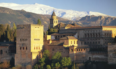 Tha Alhambra palace in Granada