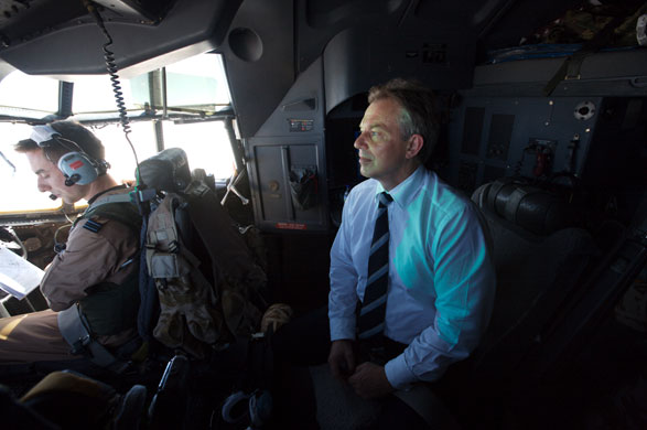 Visits to Iraq: Tony Blair after a final visit as Prime Minister to Iraq