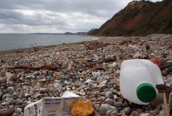 Rubbish On Beaches