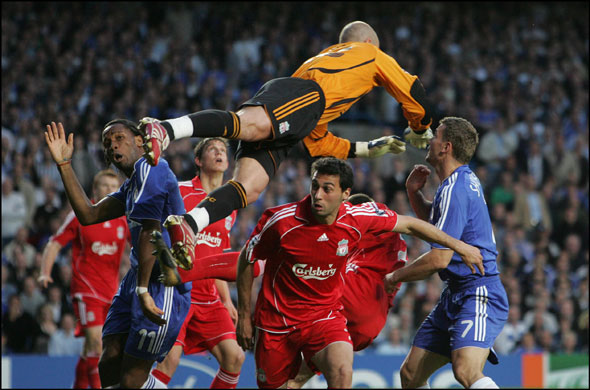 Liverpool v Chelsea: Jose Reina