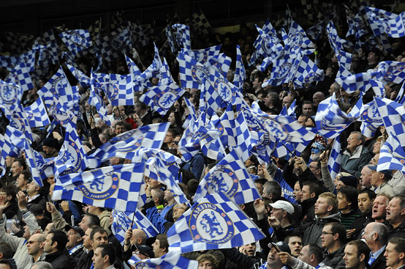 Liverpool v Chelsea: Chelsea Fans