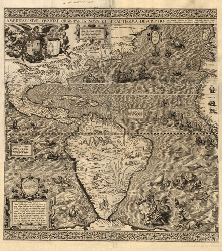 World Digital Library: 1562 map of the New World