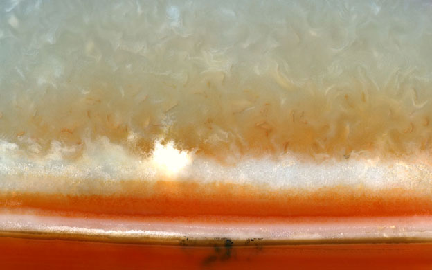 Mineral images: Banded agate