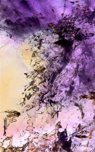 Mineral images: Rock formation art: amethyst