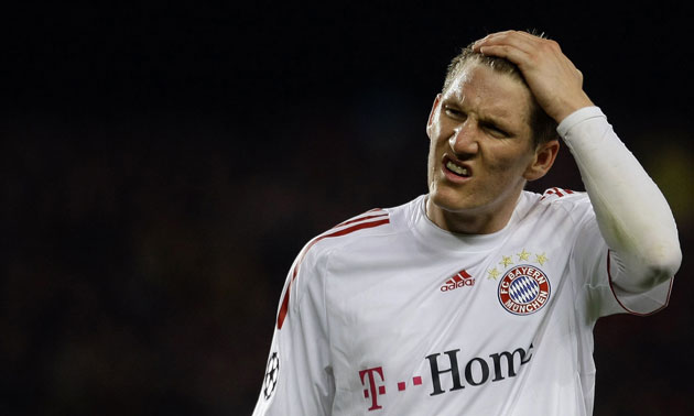 Barcelona: Bayern Munich's Schweinsteiger