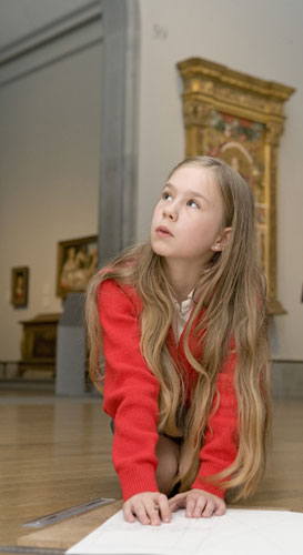 The National Gallery: Line of Vision Workshop inspired by the artist Crivellli