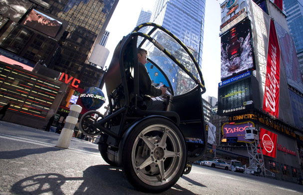 Week in Business: Personal Urban Mobility and Accessibility or PUMA prototype vehicle.
