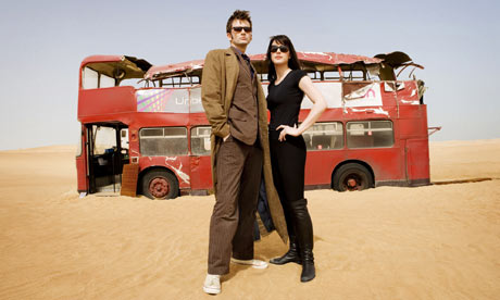David Tennant and Michelle Ryan in Doctor Who: Planet of the Dead