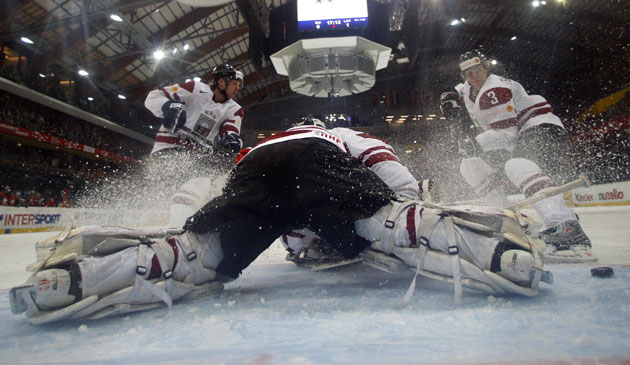 24sport: Latvia's goaltender Masalskis