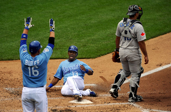 24sport: Toronto Blue Jays at Kansas City Royals Baseball