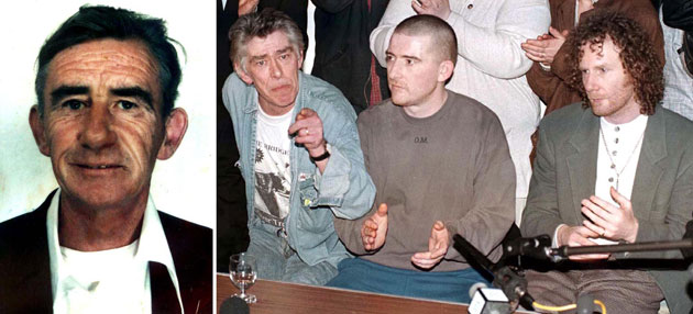 Miscarriages of justice: Bridgewater Four: Jim Robinson, Vincent Hickey And Michael Hickey 