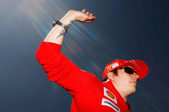Spanish grand prix: Kimi Raikkonen