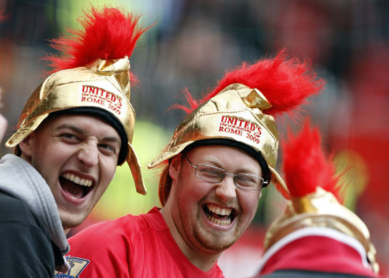 Man Utd v Man City: Man Utd fans