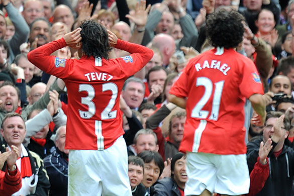 Man Utd v Man City: Carlos Tevez