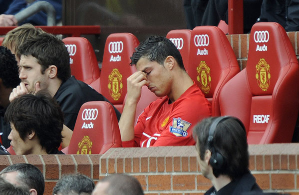 Man Utd v Man City: Cristiano Ronaldo