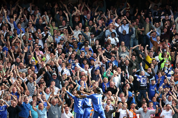 Arsenal v Chelsea: Chelsea fans