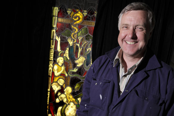 Holy Well Glass: Steve Clare of Holy Well Glass