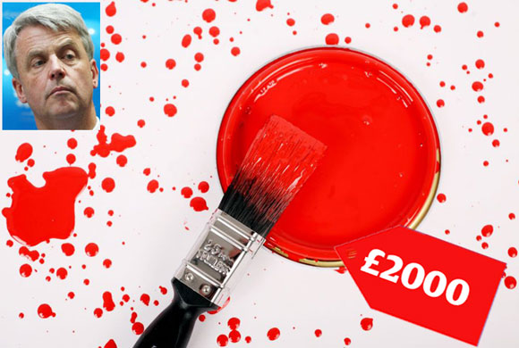 Tory allowances : Andrew Lansley attempted to claim £2000 of Farrow and Ball paint