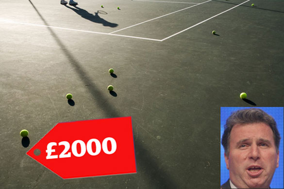 Tory allowances : Oliver Letwin claimed £2000 to have a pipe repaired under his tennis court