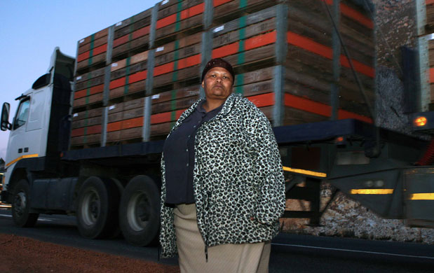 Tesco fruit farms: Gertruida Baartman from the Ceres area, South Africa