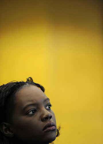 12 May 2009: Madrid, Spain: France's junior foreign minister, Rama Yade
