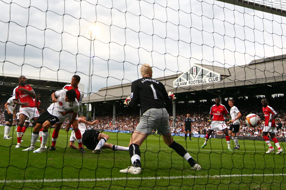 2008/09 football season: Fulham v Arsenal - Premier League