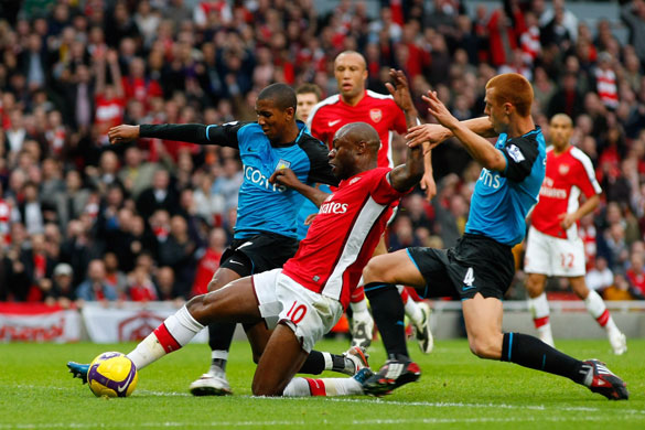 2008/09 football season: Arsenal v Aston Villa - Premier League