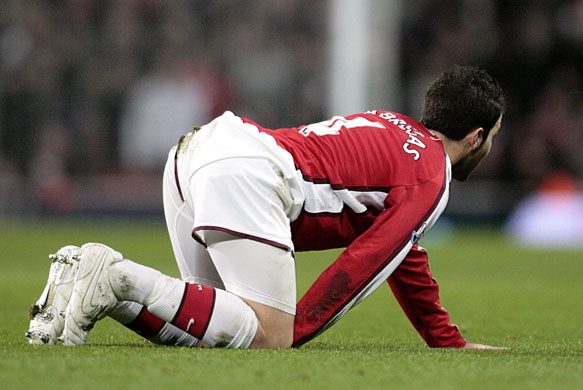2008/09 football season: Soccer - Barclays Premier League - Arsenal v Liverpool - Emirates Stadium