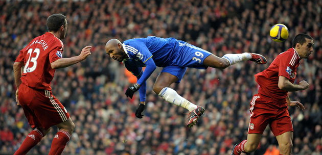 2008/09 football season: Chelsea's French forward Nicolas Anelka