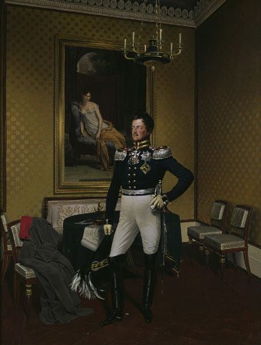 Madame Recamier: Franz Krüger, Auguste de Prusse, 1817