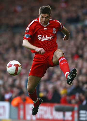 Steven Gerrard: Liverpool v Aston Villa - Premier League