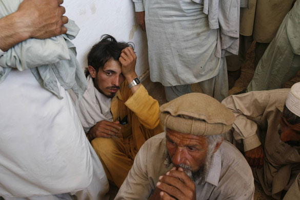 Taliban in Pakistan: Refugees from Taliban fighting in Mardan