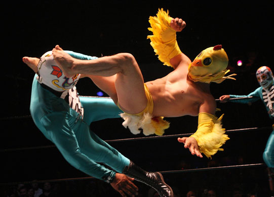 weird sport: Mexican Lucha Libre