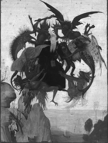 Michelangelo: Infrared reflectogram mosaic of Michelangelo