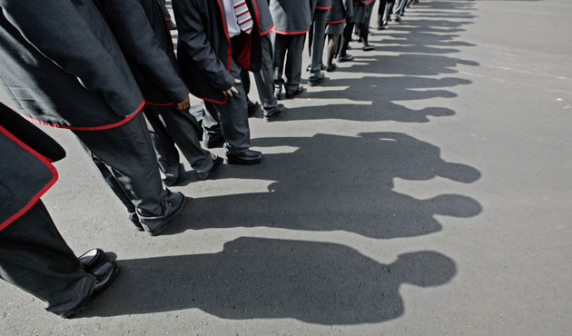 School uniforms: 2004: Pupils at the Mossbourne Community academy