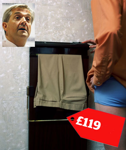mp allowance claims: Chris Huhne claimed for a £119 trouser press