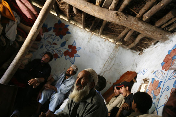 pakistan conflict: A family flees the conflict in the Swat valley, Pakistan