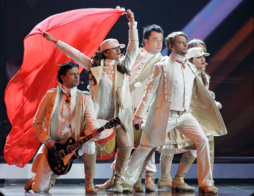 Eurovision finalists : Eurovision Song Contest Moscow 2009 Regina' of Bosnia and Herzegovina 