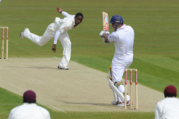England v West Indies: Andrew Strauss hits out at Fidel Edwards