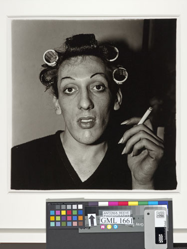 Week in art: : Diane Arbus: A Young Man in Curlers