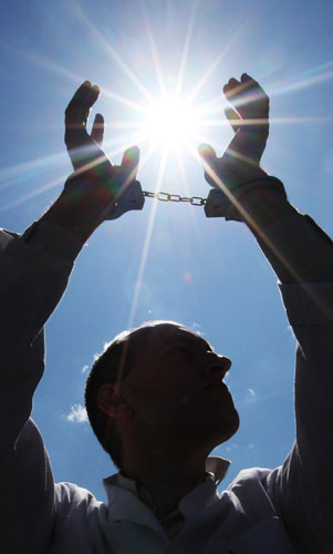 15 May 2009: Edinburgh: Amnesty International's Scottish Program Director John Watson